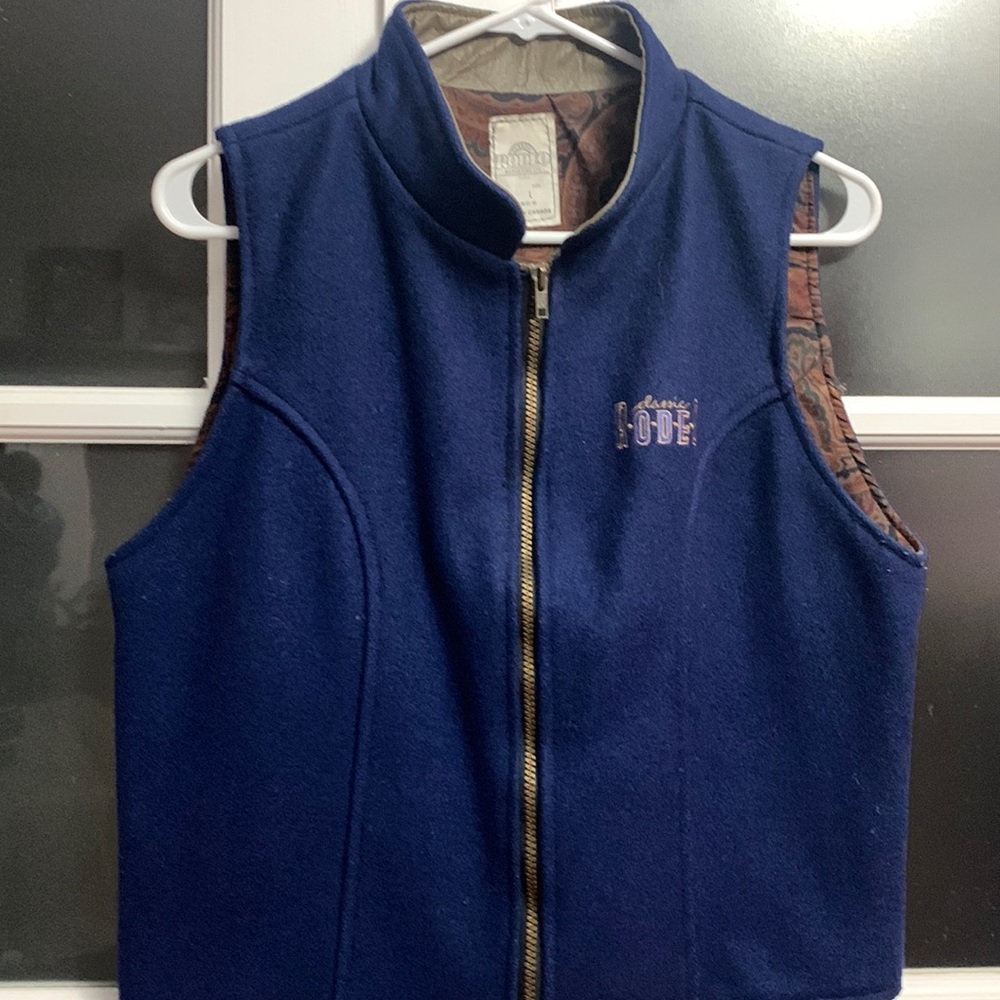 Blue Classic Rodeo vest - Picture 1 of 4